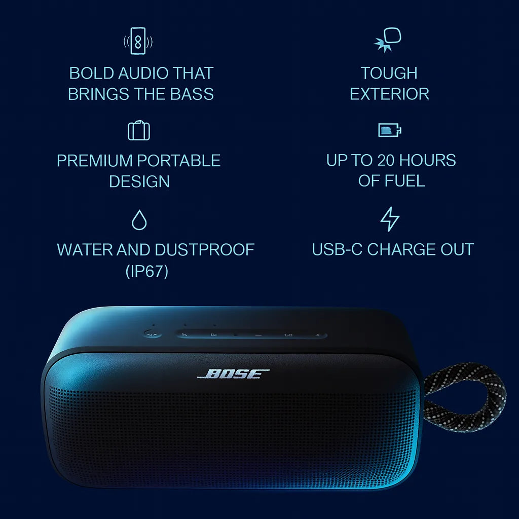 Bose SoundLink Plus Portable Speaker – Nexxbase | Bose Authorized